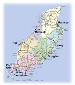map Isle of Man
