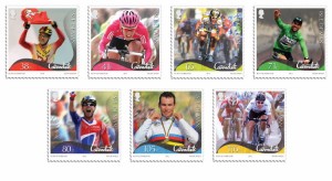 Postzegels Mark Cavendish