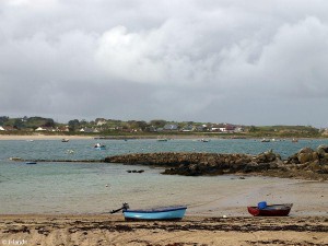 Baai op Guernsey