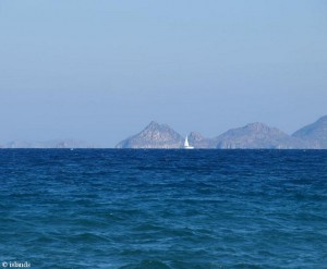 Het blauw van de Egeïsche Zee