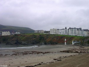 Port Erin op eiland Man