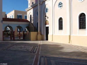 Kerkplein in Kos-Stad