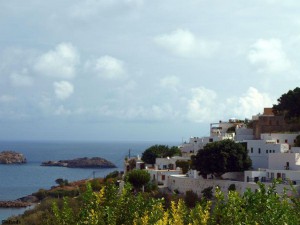 Lindos op het eiland Rhodos