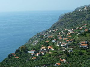 De kust van Madeira