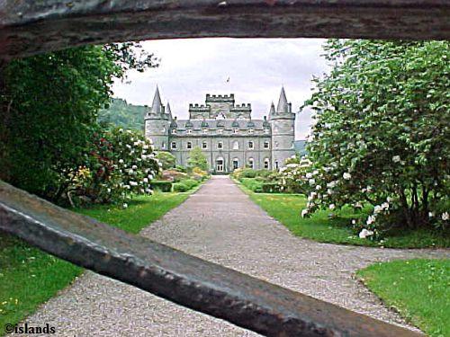 Inveraray Castle in Schotland