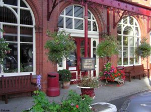 Het treinstation van Douglas