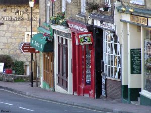 Winkelstraat in Shanklin