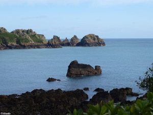 De baai van Moulin Huet