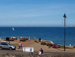 de zeepromenade van shanklin