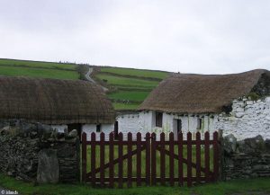 Boerderijen en huisjes in Cregneash