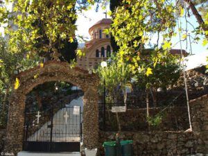 De kleine kerk Profitis Ilias