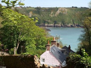 De baai van Moulin Huet