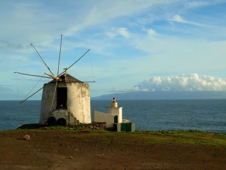 Windmolens op de Azoren
