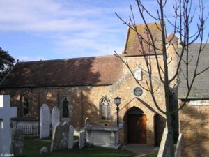 Saint Brelade's Church op het eiland Jersey