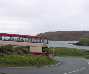 Met de bus naar Calf of Man