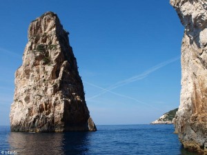 Felsen bei Paxos