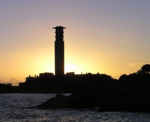 Saint Helier am Abend