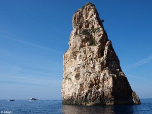 Die Felsen bei Paxos