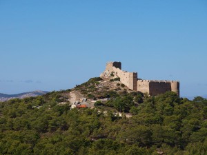 Die Ruine Kastellos