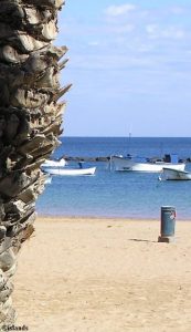 Der Strand von Puerto de la Cruz