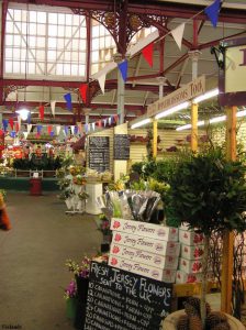 Die Markthalle in Saint Helier