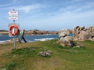 L'Ancresse Bay auf Guernsey