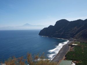 Blick auf die Insel Teneriffa