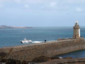 Der Hafen von Saint Peter Port