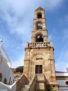 Glockenturm in Lindos