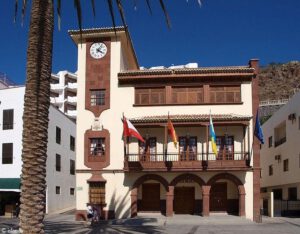 Das Rathaus von San Sebastian