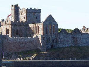 Peel Castle – eine Festung auf Felsen und Meer