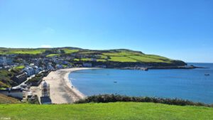 Port Erin Bay: eine grüne Perle am Meer