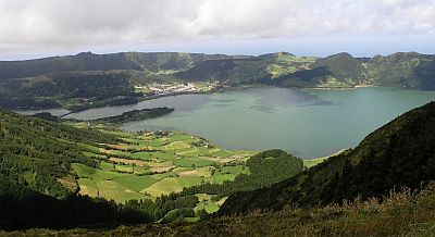 Kratermeer Sete Cidades Sao Miguel