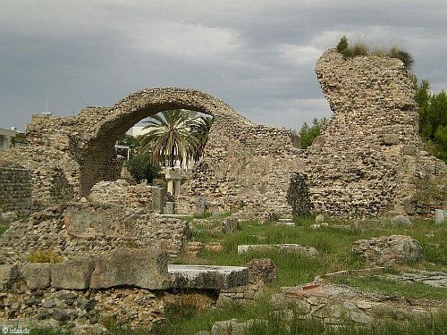 Opgravingen in Kos-Stad