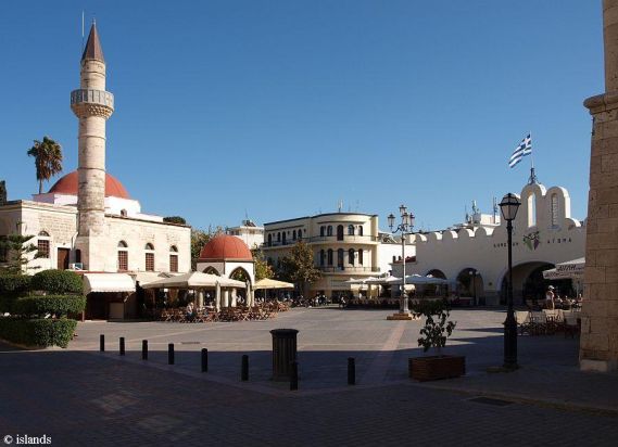 Marktplein Kos-Stad