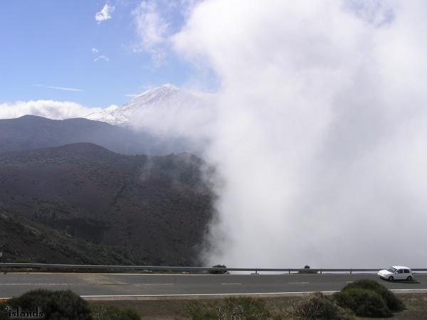 In de buurt van de Teide